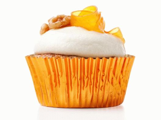 Foto Cupcakes Cenoura com Nozes