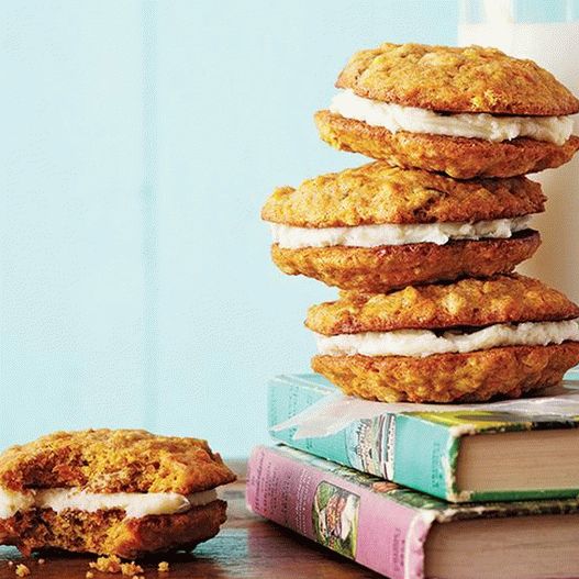 Foto de bolos de cenoura Whoopi Pie