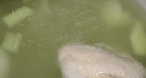 Sopa de creme de cenoura