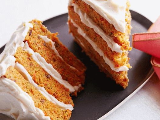 Bolo de cenoura com foto para dois