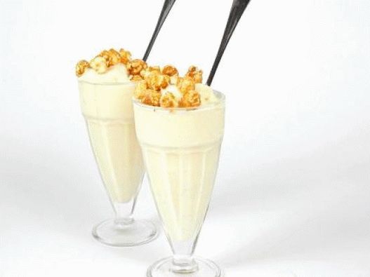 Foto sorvete com sabor de milho sem sorvete