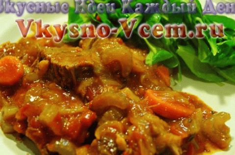 carne em panela lenta com suco de maçã