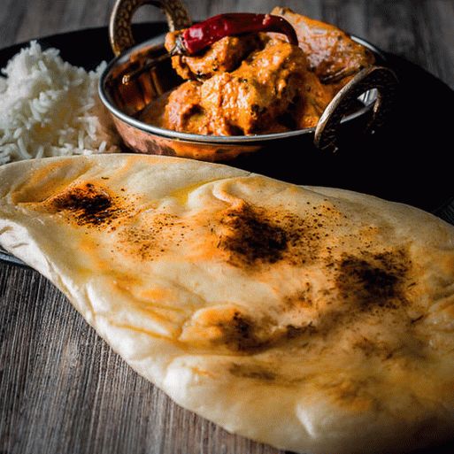 Foto Naan - bolo de fermento indiano