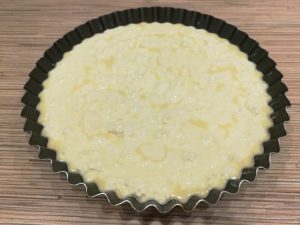 Bolo de coalhada macio
