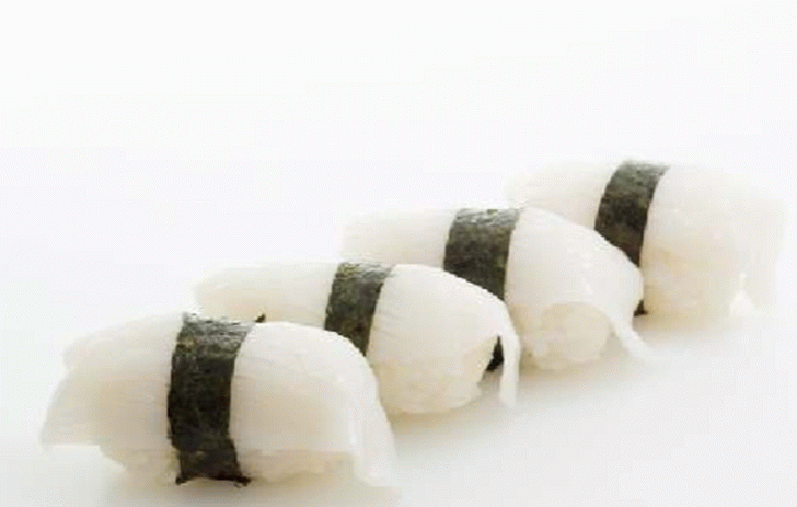 Nigiri Sushi com Lula