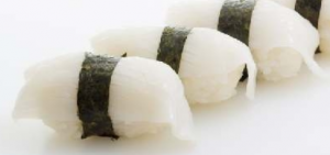 Nigiri Sushi com Lula