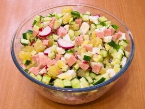 Okroshka é tradicional