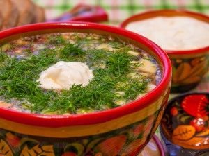 Okroshka é tradicional