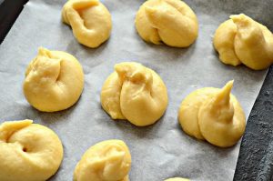 Olivier em profiteroles