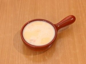 Omelete de camarão