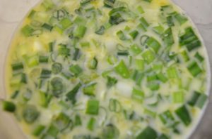 Omelete em um multi-padeiro