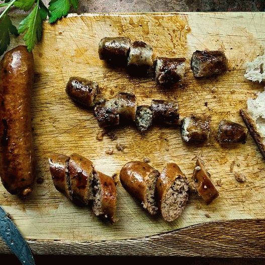 Foto salsichas italianas picantes