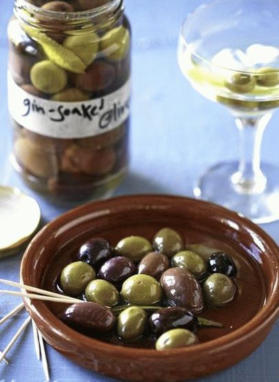 Foto azeitonas picantes para martini