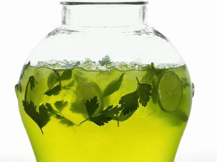 Foto refrescante Herbal Drink