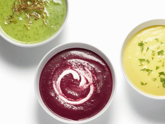 Foto sopas de legumes: opções de culinária