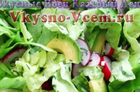 Salada de abacate
