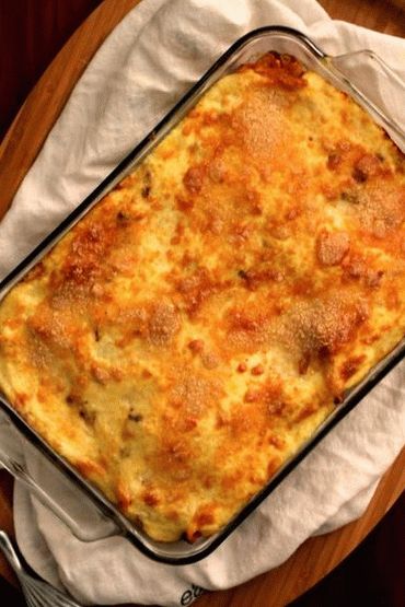 Foto de Pastizio (caçarola de carne grega com macarrão)