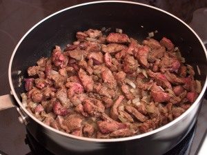 Stroganoff fígado
