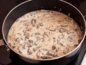 Stroganoff fígado