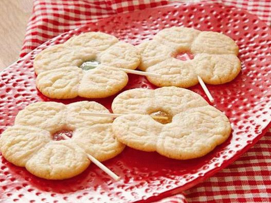 Foto Cookies com pirulitos