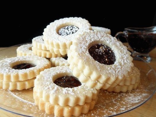 Foto Cookies com recheio de chocolate