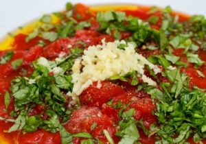 Pizza de espinafre