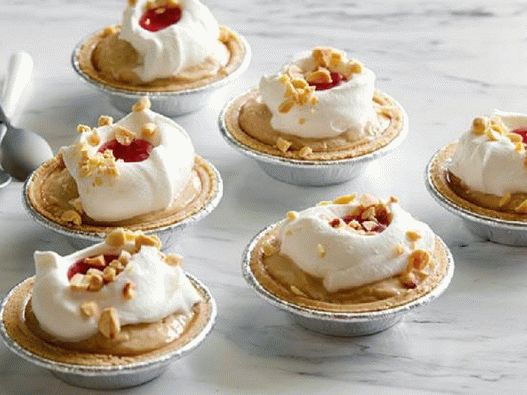 Photo Pie com pudim de amendoim e geléia
