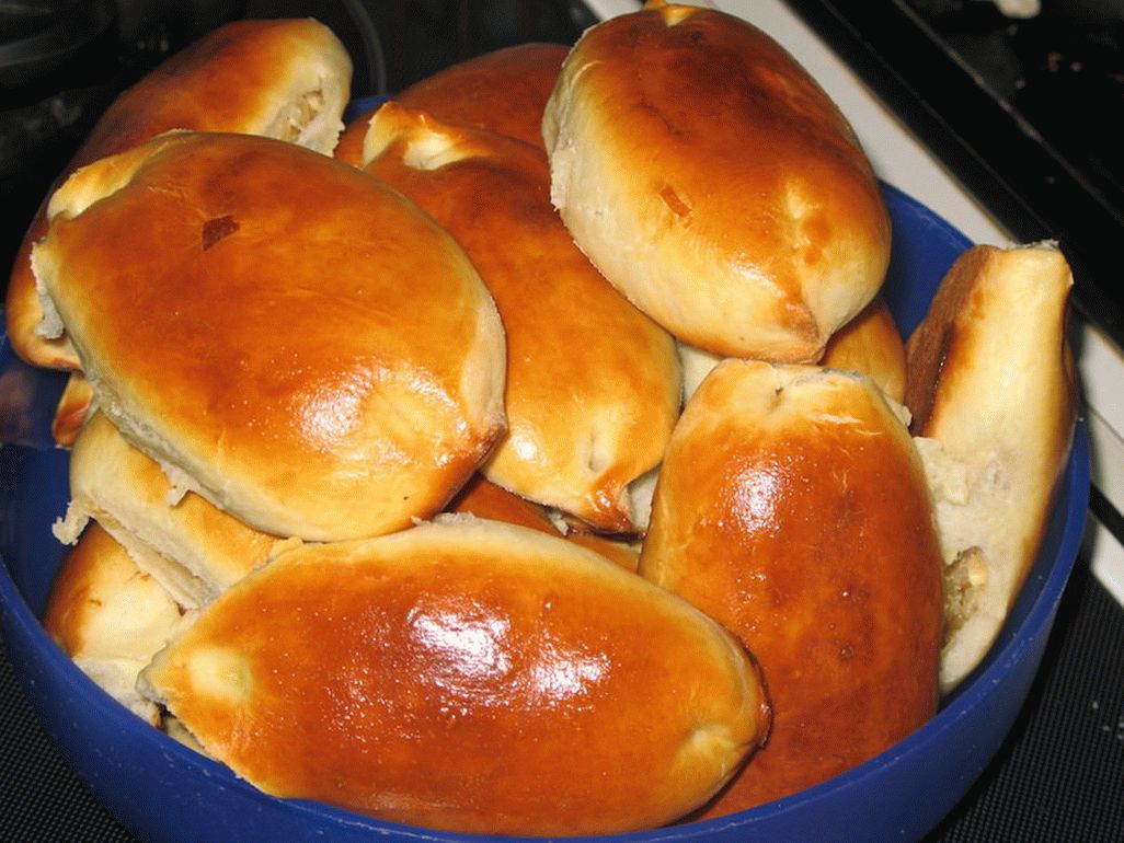 Tortas de repolho com ovo