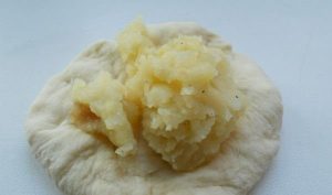 Tortas com batatas