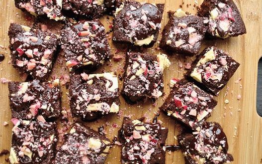 Brownies de foto Brownies com chocolate branco