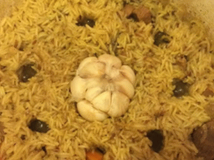 Pilaf de vitela
