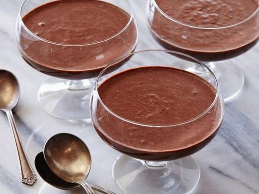 Pudim de Chocolate com Sementes de Chia
