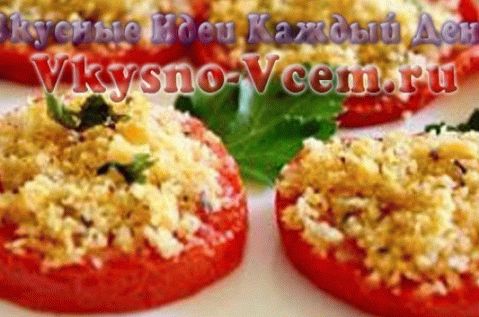 Tomates originais com queijo