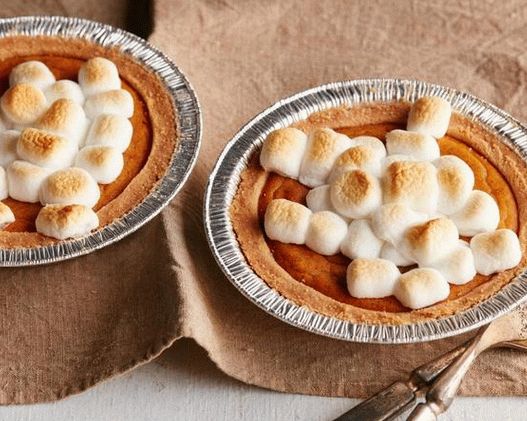 Torta de batata doce para dois