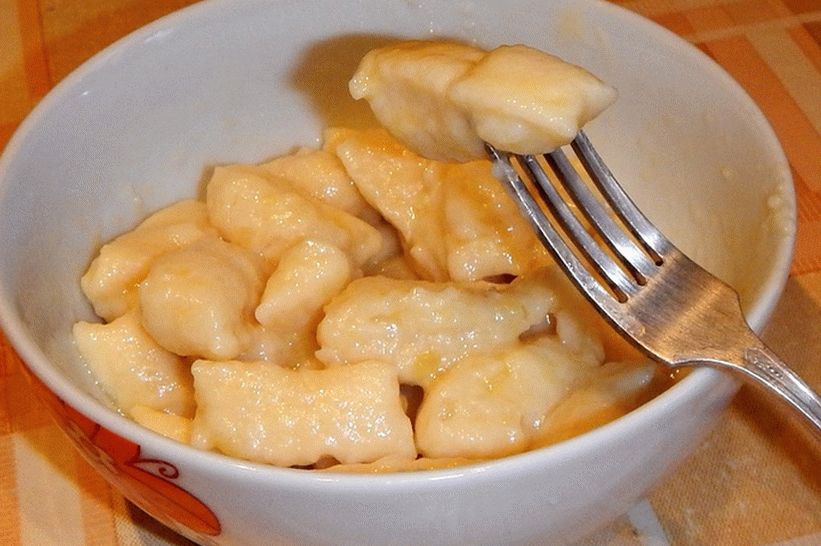 Bolinhos de massa magra com mel