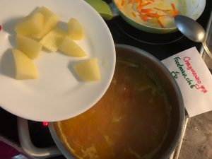 Sopa de ervilha magra