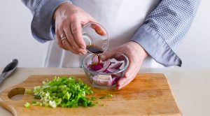 Salada de feijão quaresmal