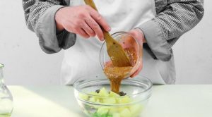 Salada Quaresmal com cogumelos