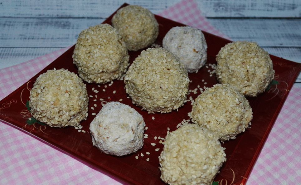 Bolas de coalhada PP