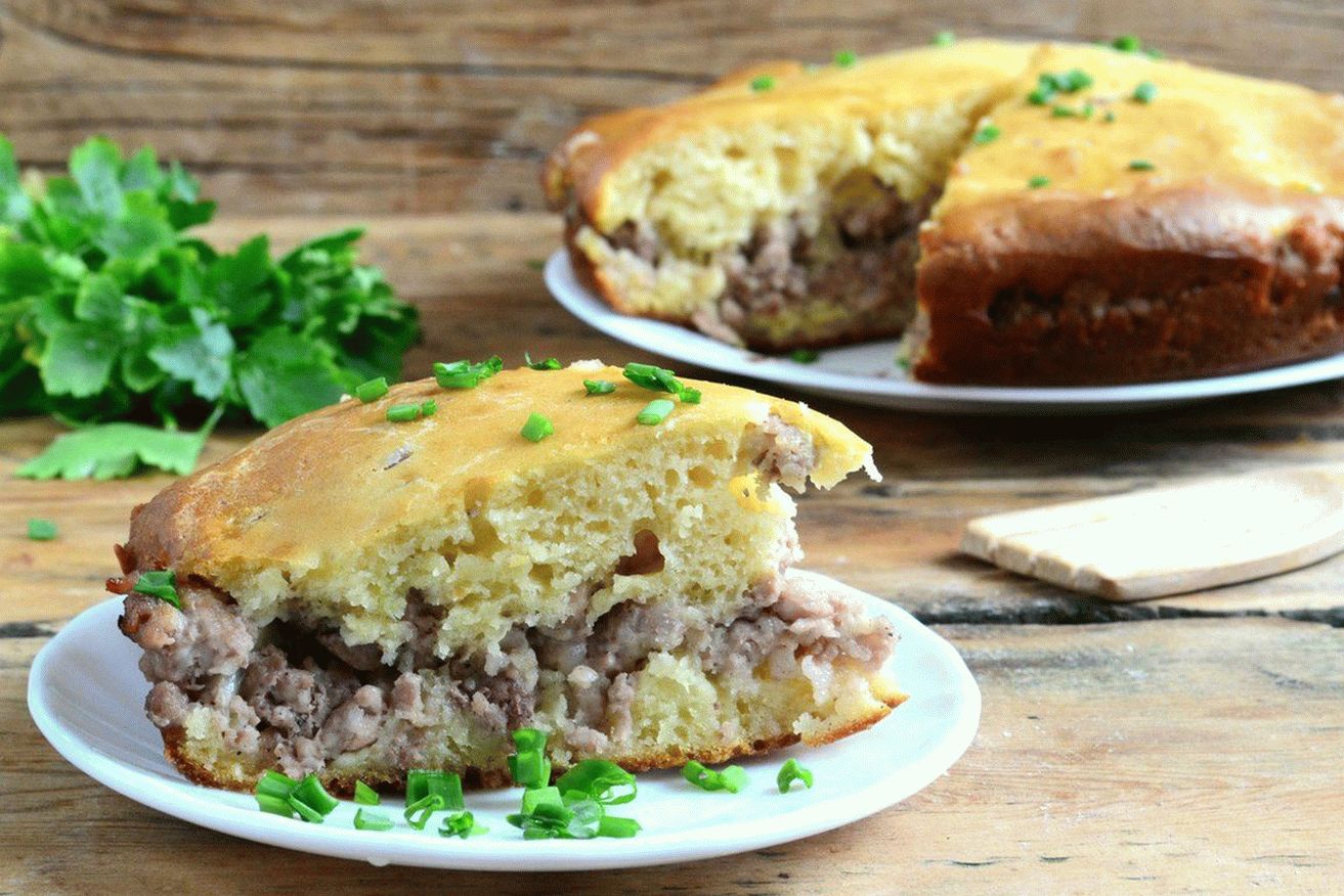 Torta de carne simples