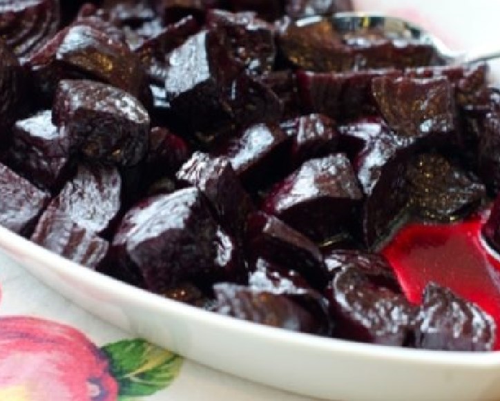 Salada de beterraba simples