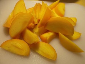 Torta de caqui picante