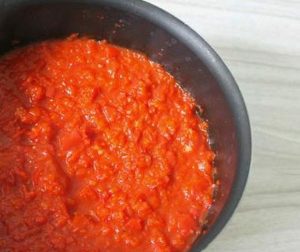 Purê de pimenta para o inverno