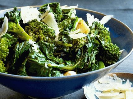 Foto de Rapini com alho