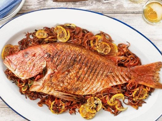 Fotos - Peixe grelhado em espanhol