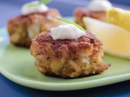 Foto - varas de caranguejo com remoulade