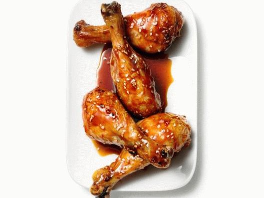 Coxinhas de frango com molho de mel