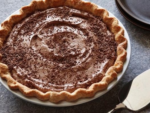 Foto - Bolo congelado leve com mousse de chocolate