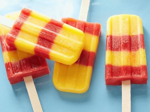 Foto - gelo caseiro de frutas