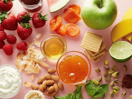 Receitas de fotos para sobremesas de frutas saudáveis